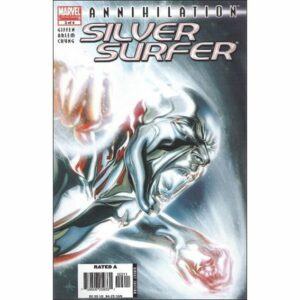 Marvel Comic cover: The Silver Surfer: Annihilation story