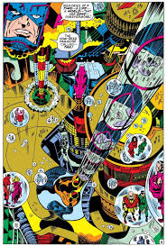 Marvel comic page: Galactus tells of his past on Taa