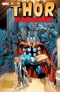 Marvel comics cover: Thor Ragnarok