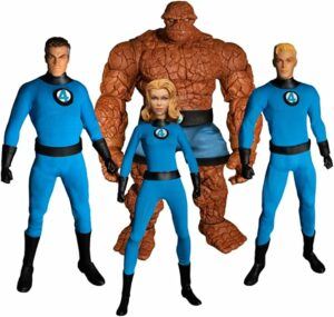 Fantastic Four 12 inch steel action figures. 