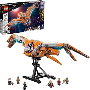 LEGO model set - The Guardian's Ship from Marvel Guardians of the Galaxy