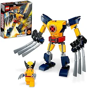 LEGO building kit - Wolverine Mech Armor from Marvel Comics