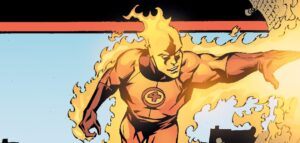 Johnny Storm - The Human Torch from Marvel's Fantastic Four