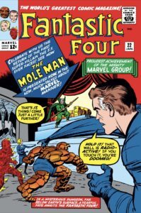 Marvel Comics cover - Fantastic Four #22, 1964