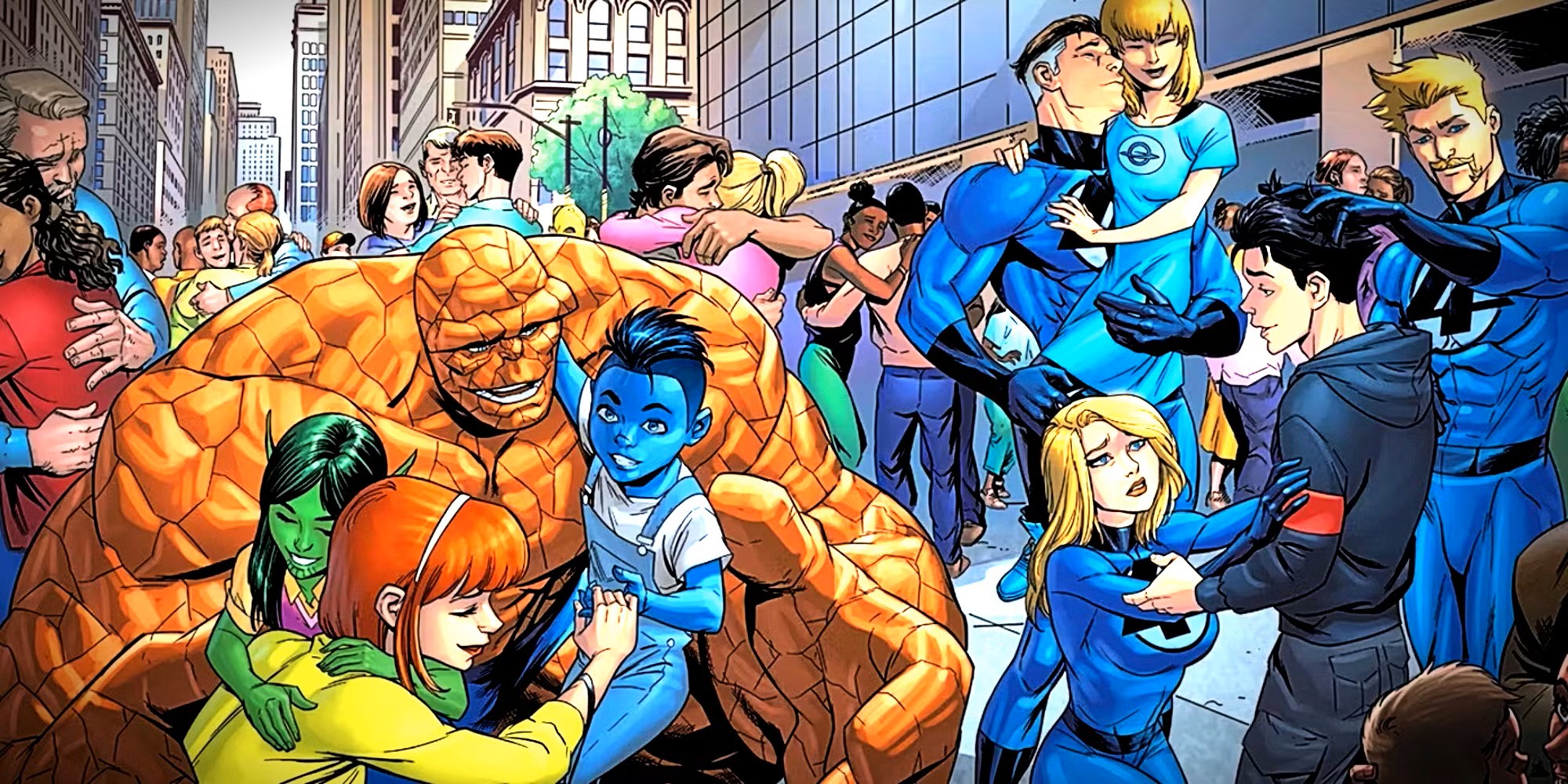 Marvel's First Family, the Fantastic Four reunite.
