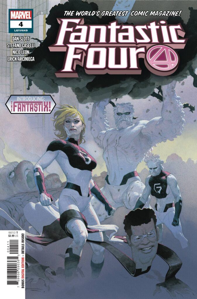 Fantastic Four #4 cover introducing the Fantastix